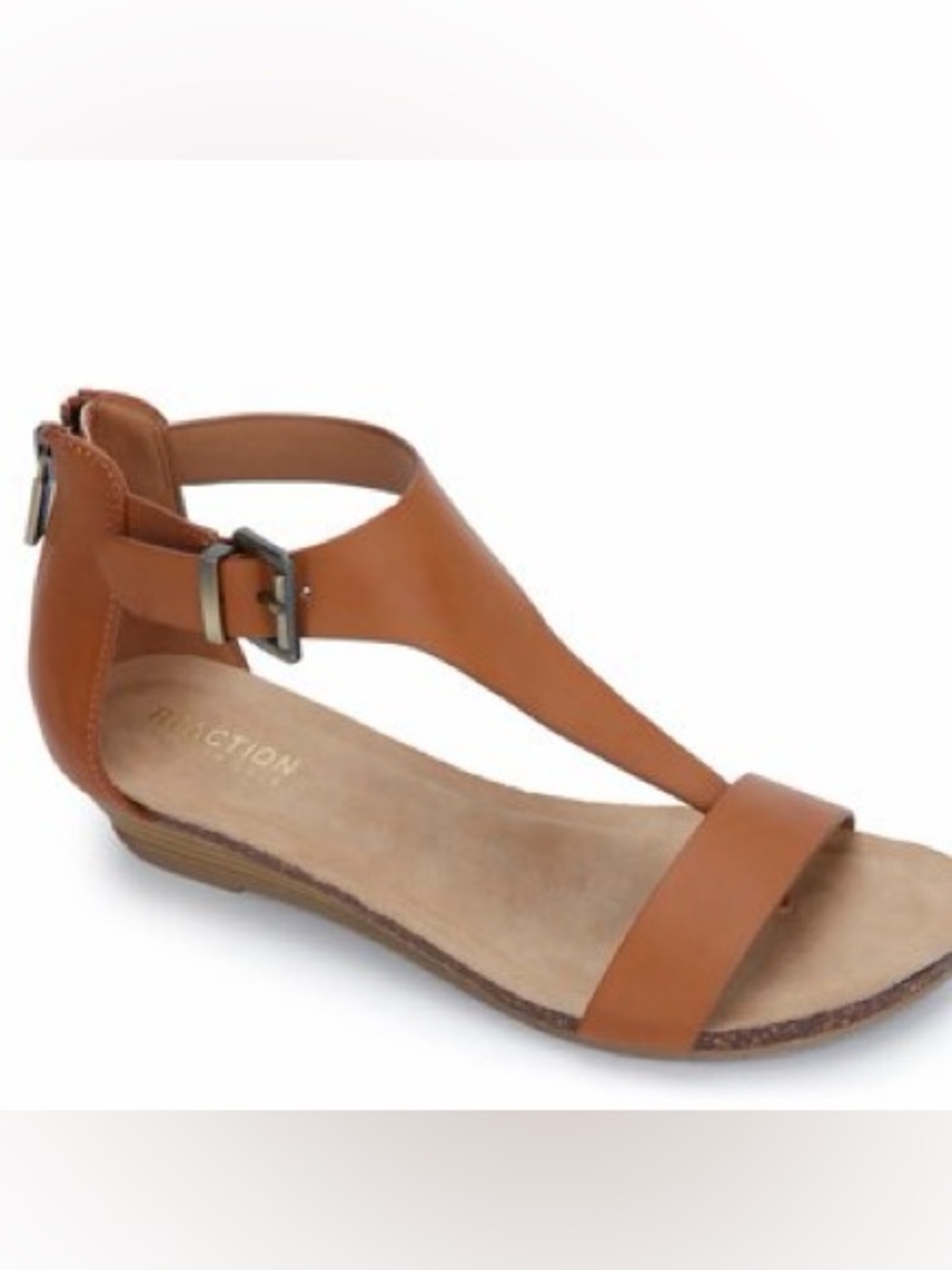 Reaction Kenneth Cole Great Gal Wedge Sandal sz 6.5 NWT